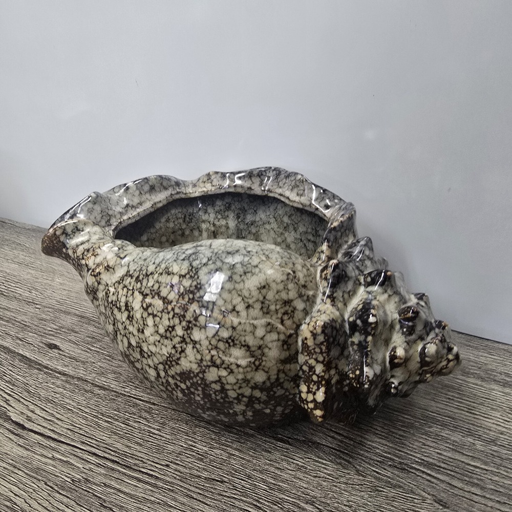 Beswick Pottery Ceramic Conch‎ Shell Planter Stamped 1126 Sea Beach Beach house